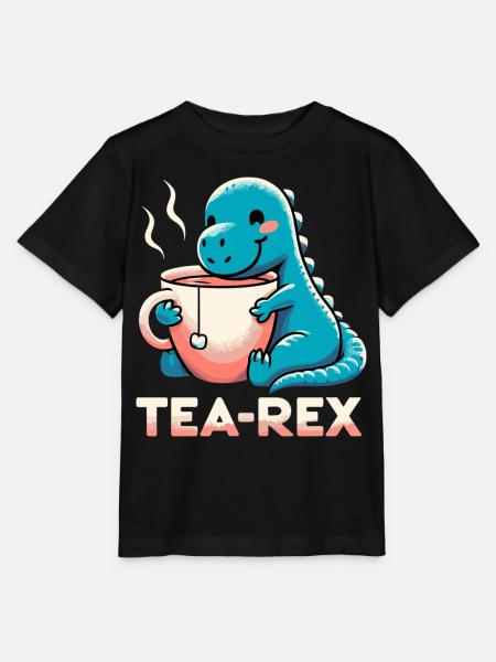 Tee Rex Tee-Rex Teetrinker Geschenk - Stanley/Stella Kinder T-Shirt MINI CREATOR  - Schwarz