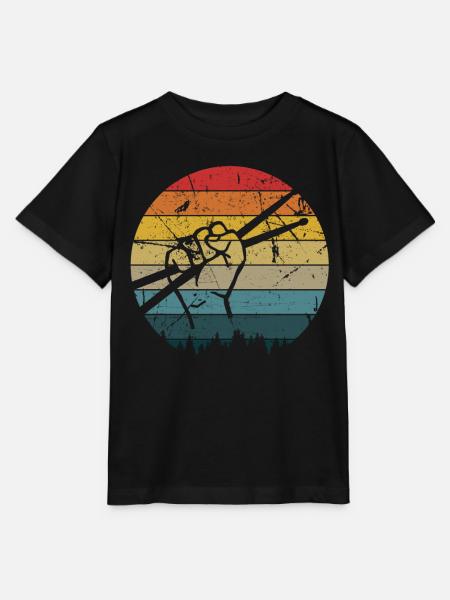 Drums Drumstick Schlagzeug Drummer Musik Band Rock - Stanley/Stella Kinder T-Shirt MINI CREATOR  - Schwarz