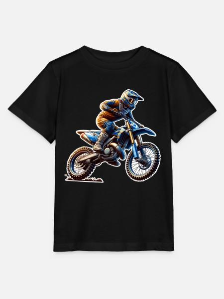 Motocross - Stanley/Stella Kinder T-Shirt MINI CREATOR  - Schwarz