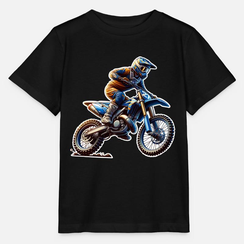 Motocross - T-shirt bio MINI CREATOR Stanley/Stella Enfant - noir