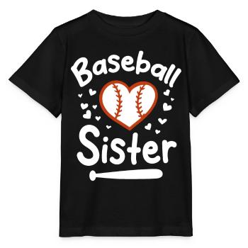 Baseball Sports Baseball Player Pitcher Catcher USA - Stanley/Stella MINI CREATOR Kids’ T-Shirt - black - Front - Mikhail (115cm)