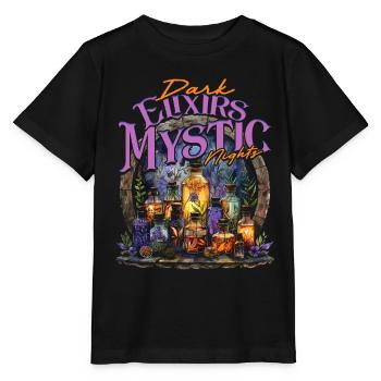 Apothecary Dark Elixirs Mystic Nights - Stanley/Stella MINI CREATOR Kids’ T-Shirt - black - Front - Mikhail (115cm)