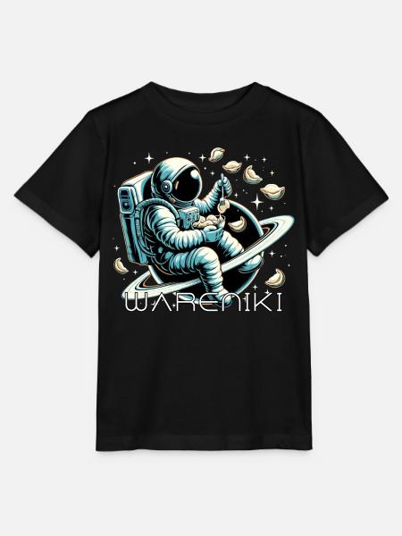 Wareniki Astronaut lecker Geschenk - Stanley/Stella Kinder T-Shirt MINI CREATOR - Schwarz