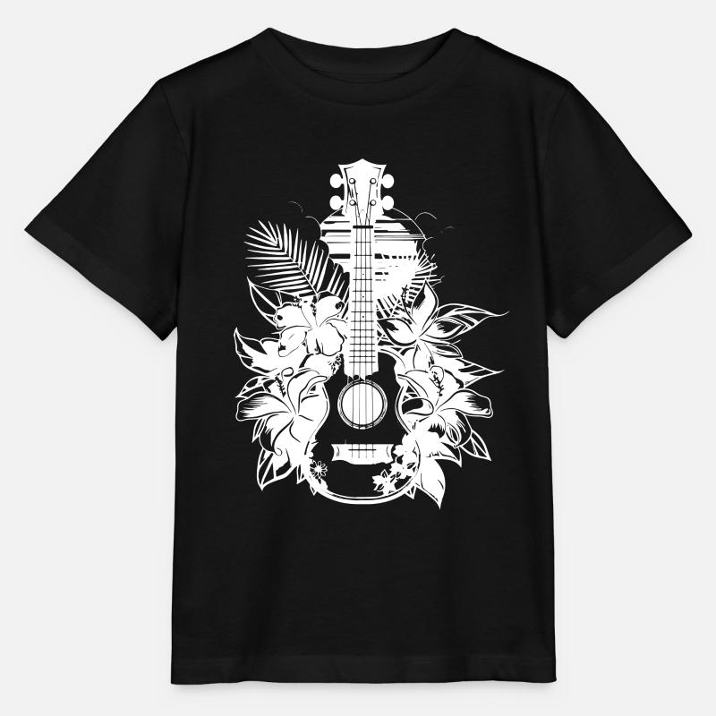 Ukulele-Comic - Stanley/Stella Kinder T-Shirt MINI CREATOR  - Schwarz