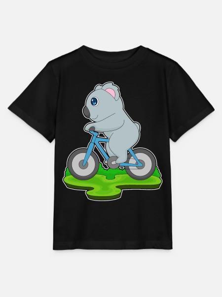 Koala Fahrrad - Stanley/Stella Kinder T-Shirt MINI CREATOR - Schwarz
