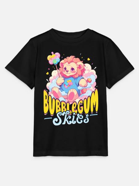Zuckerwatte Bubblegum Skies - Stanley/Stella Kinder T-Shirt MINI CREATOR  - Schwarz