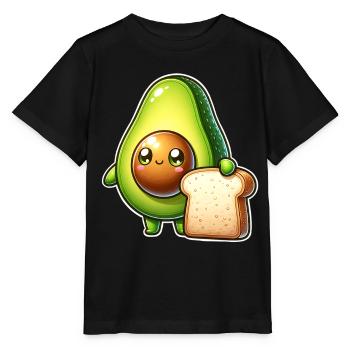 Avocado Toast - Stanley/Stella MINI CREATOR Kids’ T-Shirt - black - Front - Mikhail (115cm)