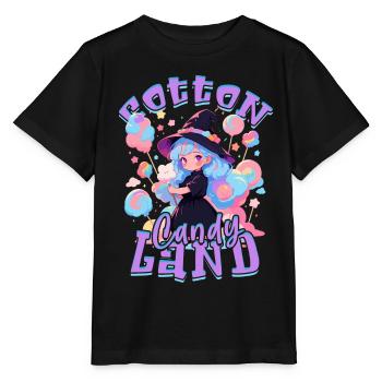 Cotton candy - Stanley/Stella MINI CREATOR Kids’ T-Shirt - black - Front - Mikhail (115cm)