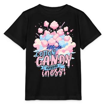 Cotton candy - Stanley/Stella MINI CREATOR Kids’ T-Shirt - black - Front - Mikhail (115cm)