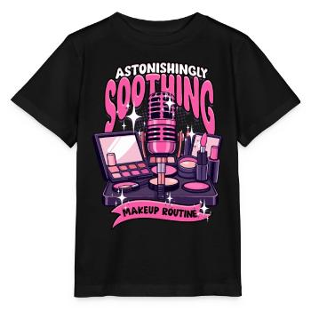 ASMR Astonishingly Soothing Makeup Routine - Stanley/Stella MINI CREATOR Kids’ T-Shirt - black - Front - Mikhail (115cm)