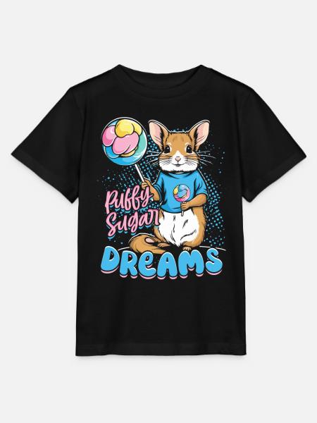Zuckerwatte Sugar Dreams - Stanley/Stella Kinder T-Shirt MINI CREATOR  - Schwarz