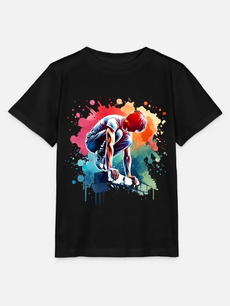 Parkour - Stanley/Stella Kinder T-Shirt MINI CREATOR - Schwarz