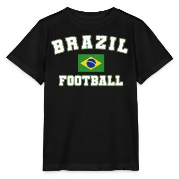 Brazil Brazil shirt Brazilian Rio de Janeirao - Stanley/Stella MINI CREATOR Kids’ T-Shirt - black - Front - Mikhail (115cm)