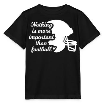 Football Inspiration - Stanley/Stella MINI CREATOR Kids’ T-Shirt - black - Front - Mikhail (115cm)