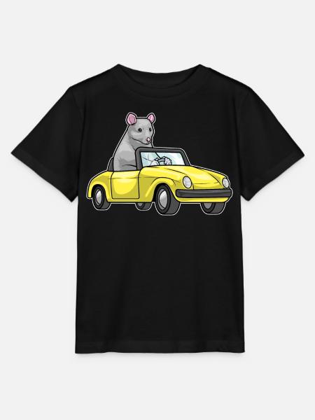 Ratte Auto - Stanley/Stella Kinder T-Shirt MINI CREATOR - Schwarz