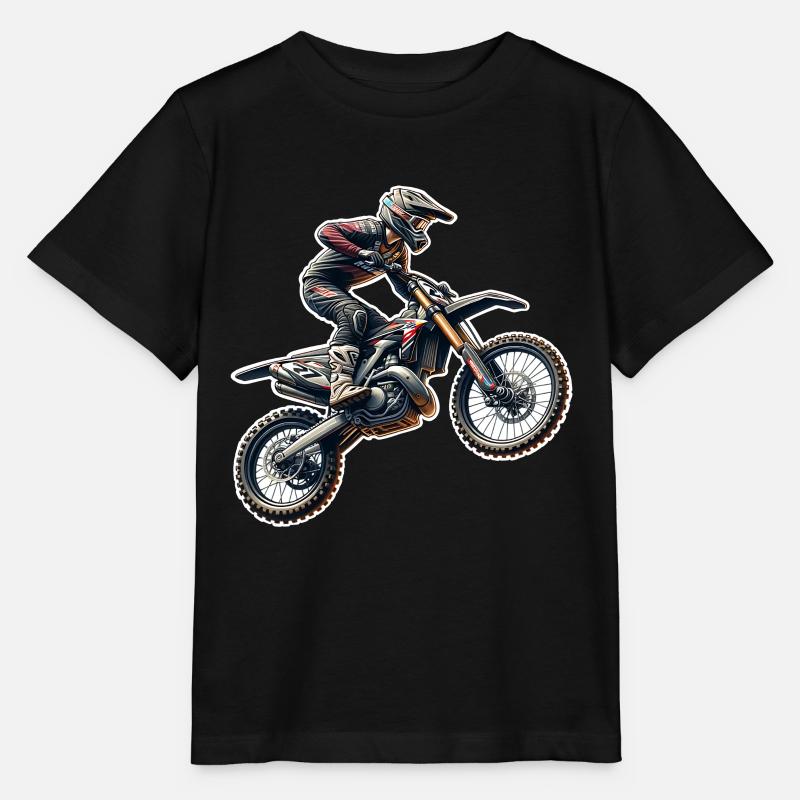 Motocross - T-shirt bio MINI CREATOR Stanley/Stella Enfant - noir