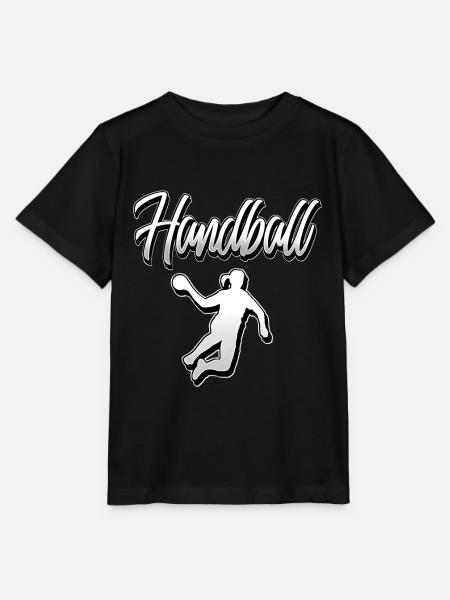 Handball Handballerin - Stanley/Stella Kinder T-Shirt MINI CREATOR  - Schwarz