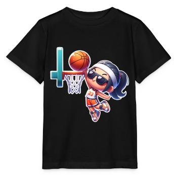 Basketball Basketball Women Basketball - Stanley/Stella MINI CREATOR Kids’ T-Shirt - black - Front - Mikhail (115cm)