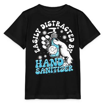 Nuclear phobia Mysophobia - Stanley/Stella MINI CREATOR Kids’ T-Shirt - black - Front - Mikhail (115cm)