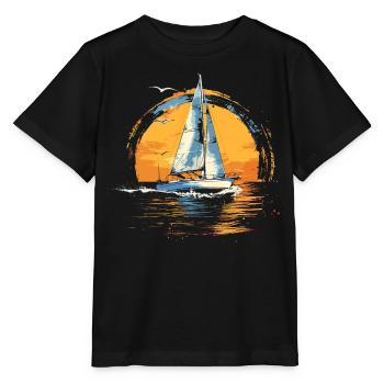 Voile - T-shirt bio MINI CREATOR Stanley/Stella Enfant - noir - Devant - Mikhail (115cm)