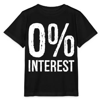 0 Interest funny - Stanley/Stella MINI CREATOR Kids’ T-Shirt - black - Front - Mikhail (115cm)