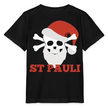 Noël de Sankt Pauli - T-shirt bio MINI CREATOR Stanley/Stella Enfant - noir - Devant - Mikhail (115cm)