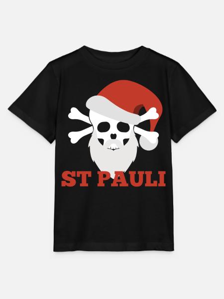 Sankt Pauli Weihnachten - Stanley/Stella Kinder T-Shirt MINI CREATOR - Schwarz