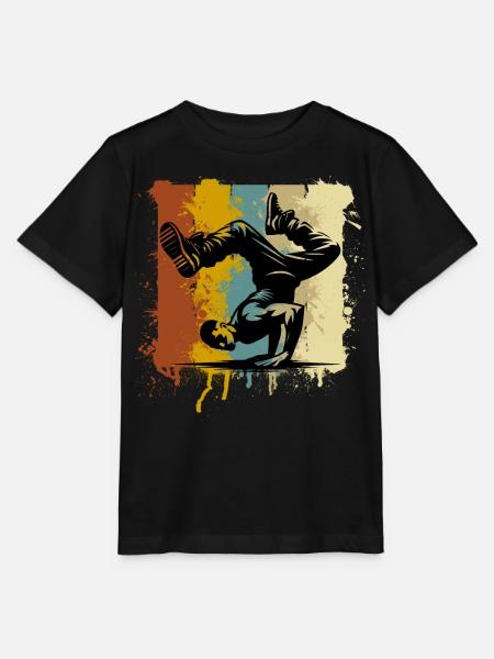 Breakdance - Stanley/Stella Kinder T-Shirt MINI CREATOR - Schwarz