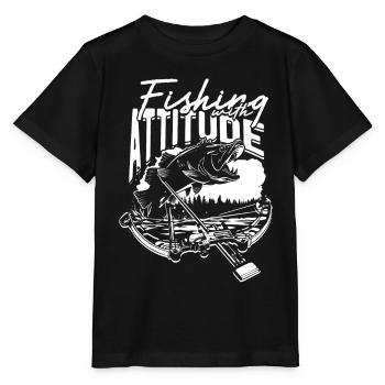 Bow Fishing Bow Fishing Bow Fishing - Stanley/Stella MINI CREATOR Kids’ T-Shirt - black - Front - Mikhail (115cm)