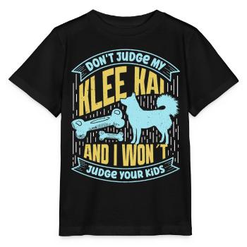 Trèfle d’Alaska Kai - T-shirt bio MINI CREATOR Stanley/Stella Enfant - noir - Devant - Mikhail (115cm)