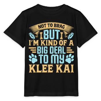 Trèfle d’Alaska Kai - T-shirt bio MINI CREATOR Stanley/Stella Enfant - noir - Devant - Mikhail (115cm)