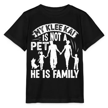 Trèfle d’Alaska Kai - T-shirt bio MINI CREATOR Stanley/Stella Enfant - noir - Devant - Mikhail (115cm)