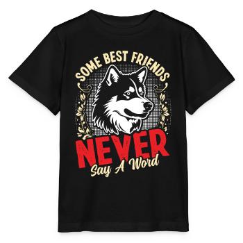 Trèfle d’Alaska Kai - T-shirt bio MINI CREATOR Stanley/Stella Enfant - noir - Devant - Mikhail (115cm)