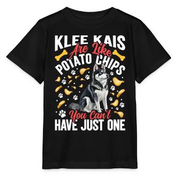 Trèfle d’Alaska Kai - T-shirt bio MINI CREATOR Stanley/Stella Enfant - noir - Devant - Mikhail (115cm)