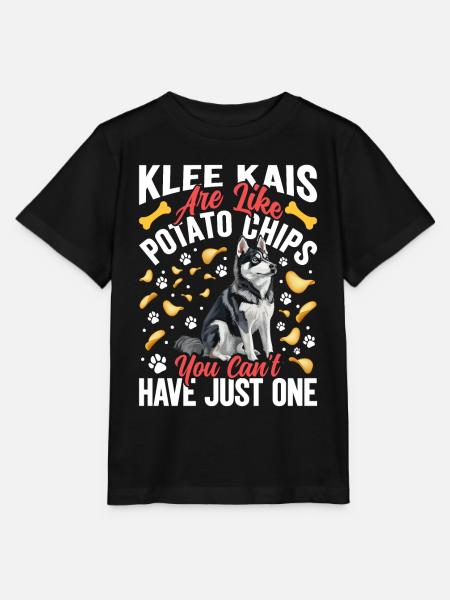 Alaskan Klee Kai - Stanley/Stella Kinder T-Shirt MINI CREATOR - Schwarz