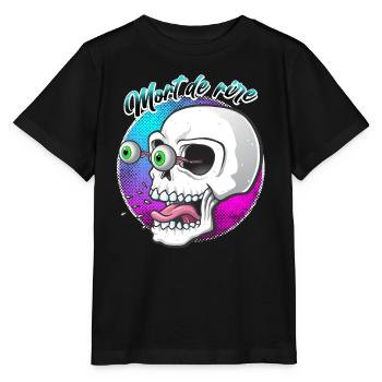 Mort de rire - T-shirt bio MINI CREATOR Stanley/Stella Enfant - noir - Devant - Mikhail (115cm)