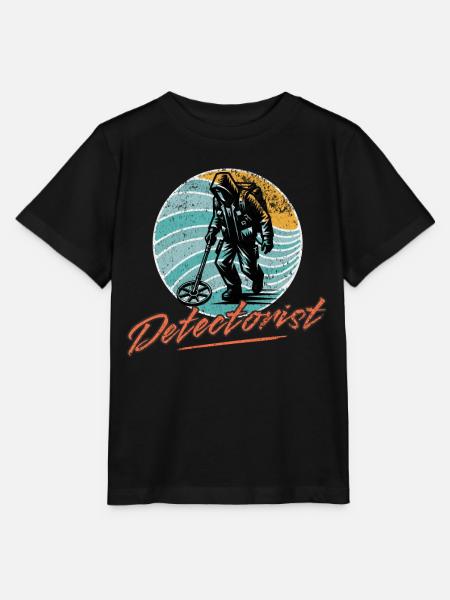 Sondeln Metalldetektor - Stanley/Stella Kinder T-Shirt MINI CREATOR  - Schwarz