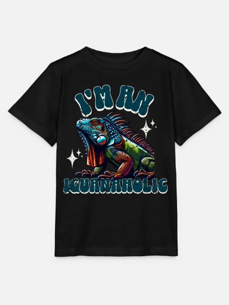 Leguan - Stanley/Stella Kinder T-Shirt MINI CREATOR - Schwarz