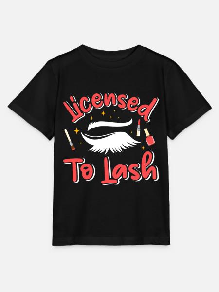 Lash Tech - Stanley/Stella Kinder T-Shirt MINI CREATOR - Schwarz
