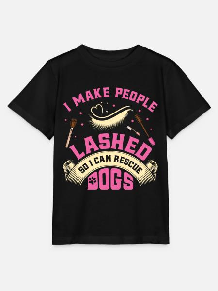 Lash Tech - Stanley/Stella Kinder T-Shirt MINI CREATOR  - Schwarz