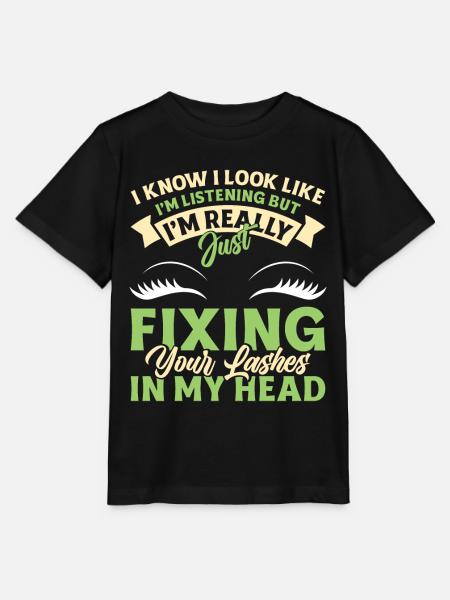 Lash Tech - Stanley/Stella Kinder T-Shirt MINI CREATOR  - Schwarz