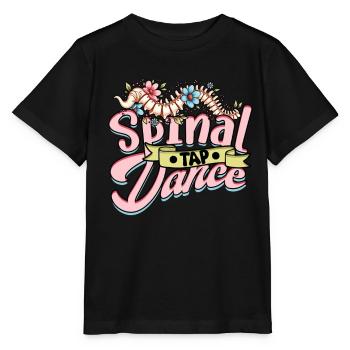 Chiropractor Physiotherapist Spinal Tap Dance - Stanley/Stella MINI CREATOR Kids’ T-Shirt - black - Front - Mikhail (115cm)