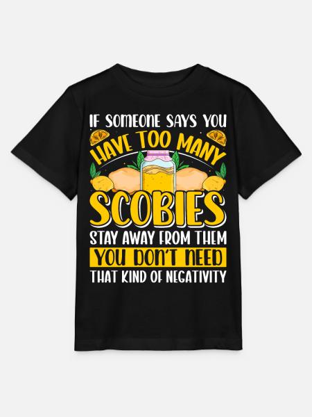 Kombucha Scoby fermented drinks - Stanley/Stella Kinder T-Shirt MINI CREATOR - Schwarz