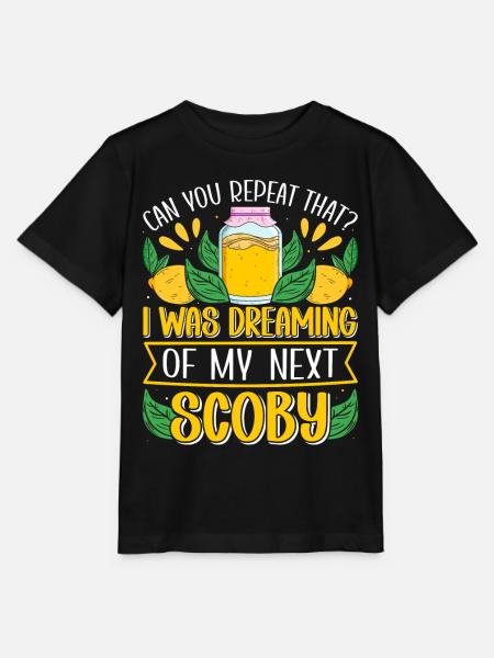 Kombucha Scoby fermented drinks - Stanley/Stella Kinder T-Shirt MINI CREATOR - Schwarz