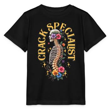 Chiropractor Physiotherapist - Stanley/Stella MINI CREATOR Kids’ T-Shirt - black - Front - Mikhail (115cm)