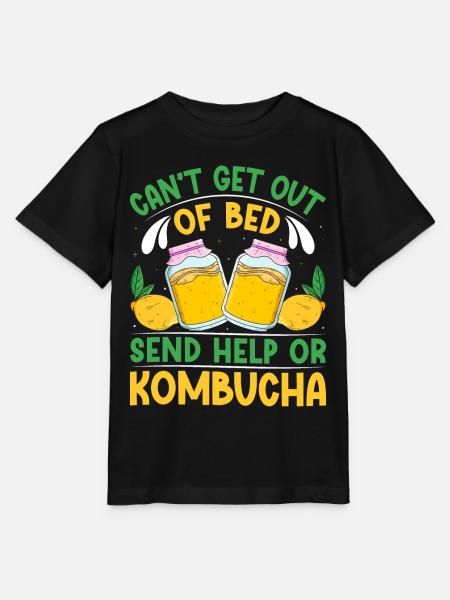 Kombucha Scoby fermented drinks - Stanley/Stella Kinder T-Shirt MINI CREATOR - Schwarz