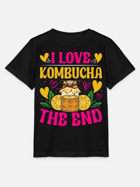 Kombucha Scoby fermented drinks - Stanley/Stella Kinder T-Shirt MINI CREATOR  - Schwarz