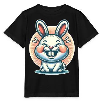 Rabbit Rabbit - Stanley/Stella MINI CREATOR Kids’ T-Shirt - black - Front - Mikhail (115cm)