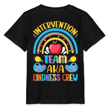 Enseignant d’intervention, Spécialiste de l’intervention - T-shirt bio MINI CREATOR Stanley/Stella Enfant - noir - Devant - Mikhail (115cm)