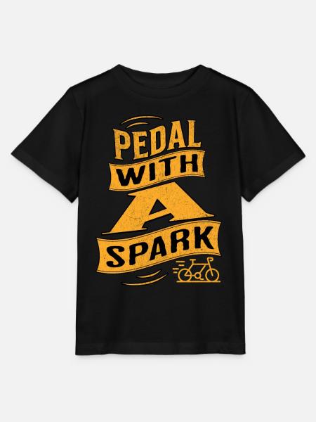 E-Bike E-Biker - Stanley/Stella Kinder T-Shirt MINI CREATOR - Schwarz